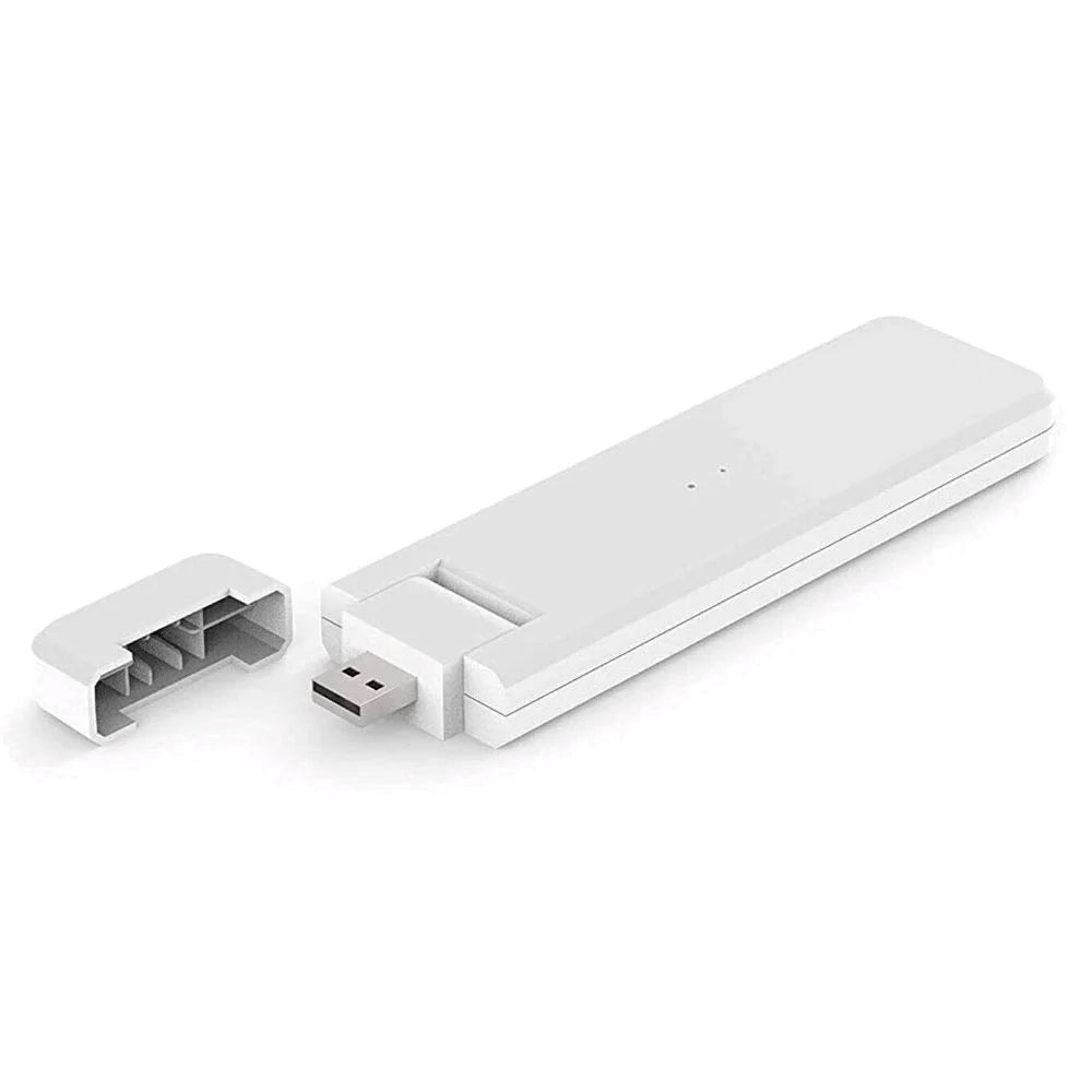 iSolarPro USB WLAN Stick Wechselrichter Kommunikationsmodul weiß Produktansicht für Photovoltaik-Systeme