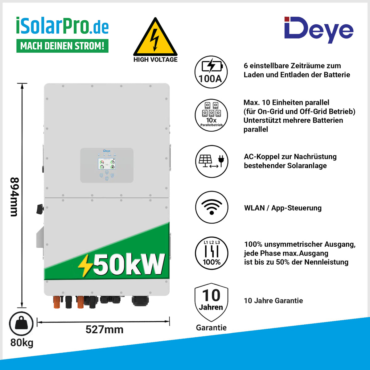 50_kW_Hybrid-Wechselrichter_Deye_SUN-50K-SG01HP3-EU-BM4_Dreiphasig_Hochspannungsbatterie