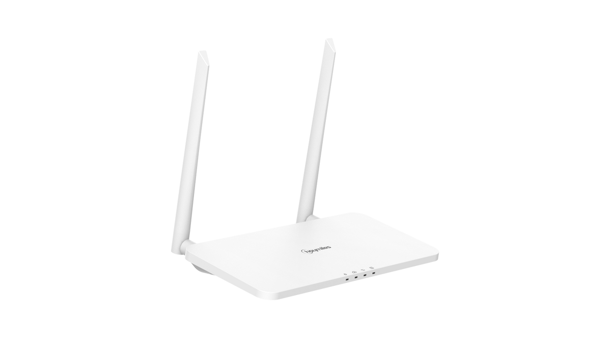 iSolarPro Hoymiles DTU-Pro-S Datenlogger Gateway Perspektive weiß transparent für Photovoltaik-Systeme