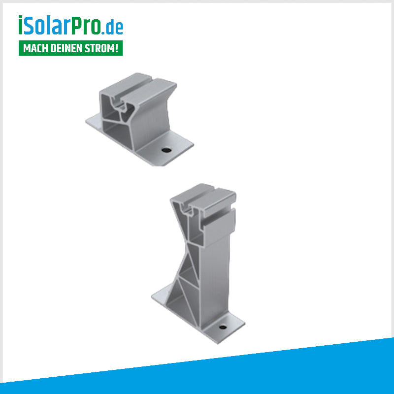 Montagehalterung aus Aluminium niedrig (K-45-8)