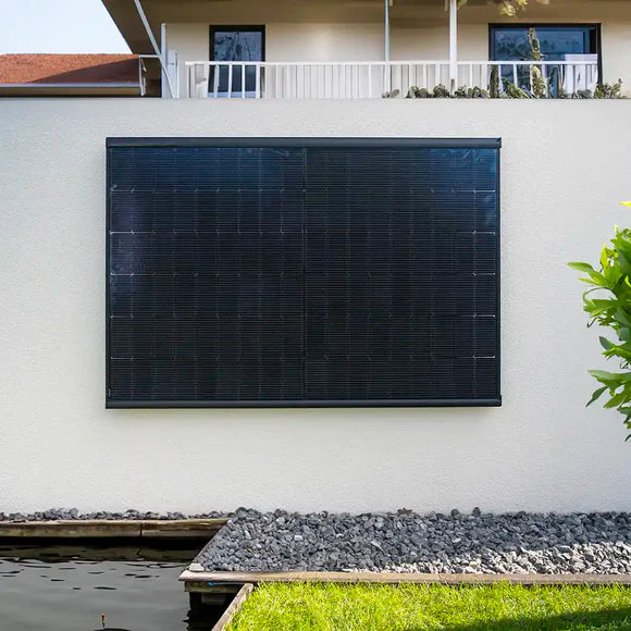 iSolarPro Wandmontage 1 PV Modul Anwendungsbeispiel für Photovoltaik-Systeme