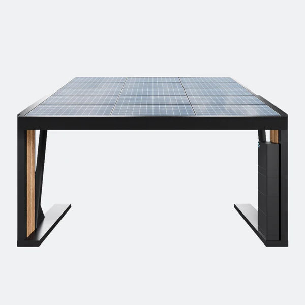 5.4kW XL SOLAR-Carport, 5340*2873*5132 mm für 2 PKW
6.75kW XXL SOLAR-Carport, 5340*2873*6291 mm für 2 PKW