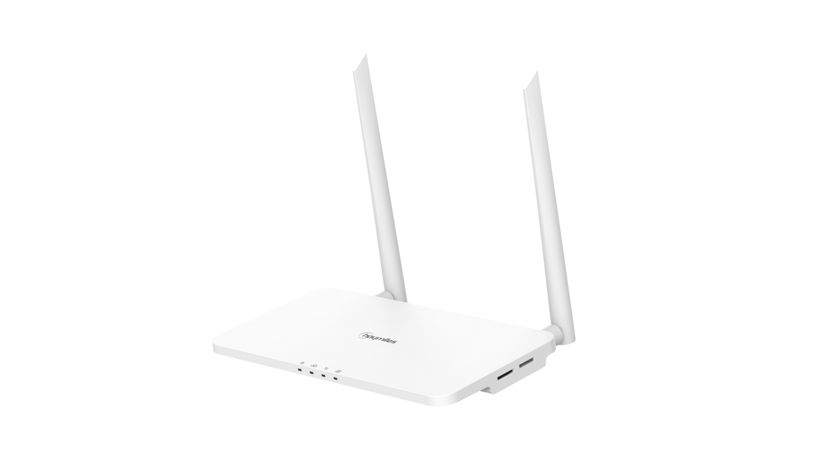 iSolarPro Hoymiles DTU-Pro-S Datenlogger Gateway weiß transparent für Photovoltaik-Systeme