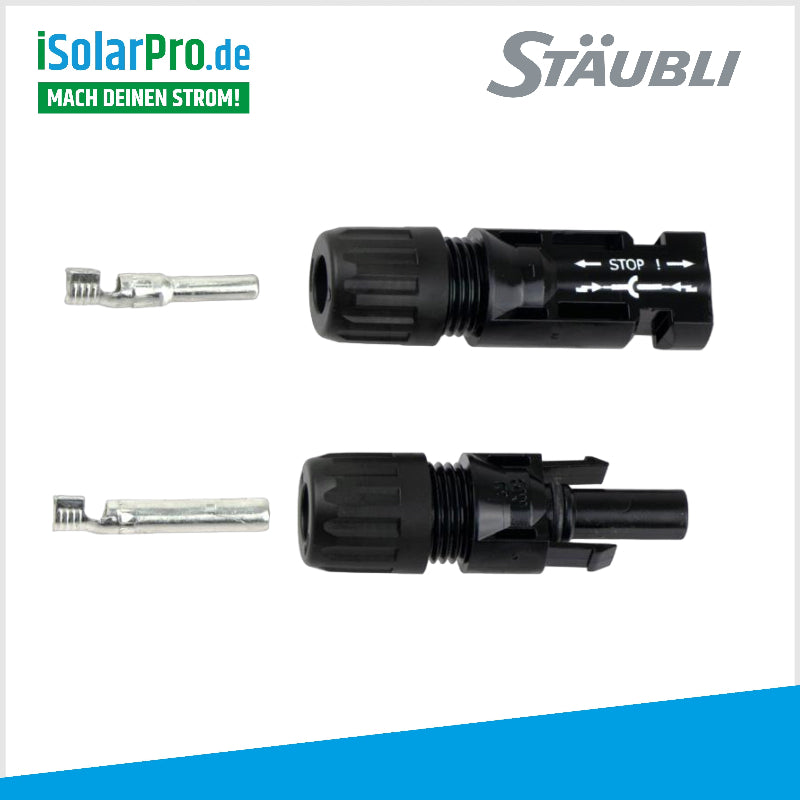 Stäubli MC4 Stecker Set 4-6mm2