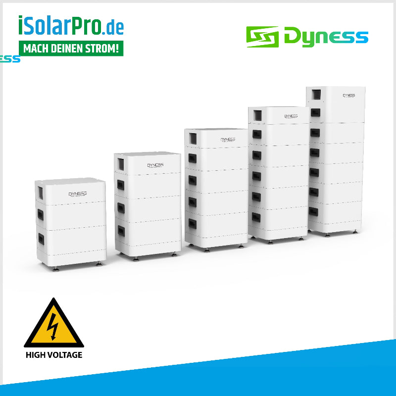 14,21 kWh DYNESS HV9637 + BDU/Base T9637 Solar Energiespeichersysteme Tower - Hochspannung Batterie