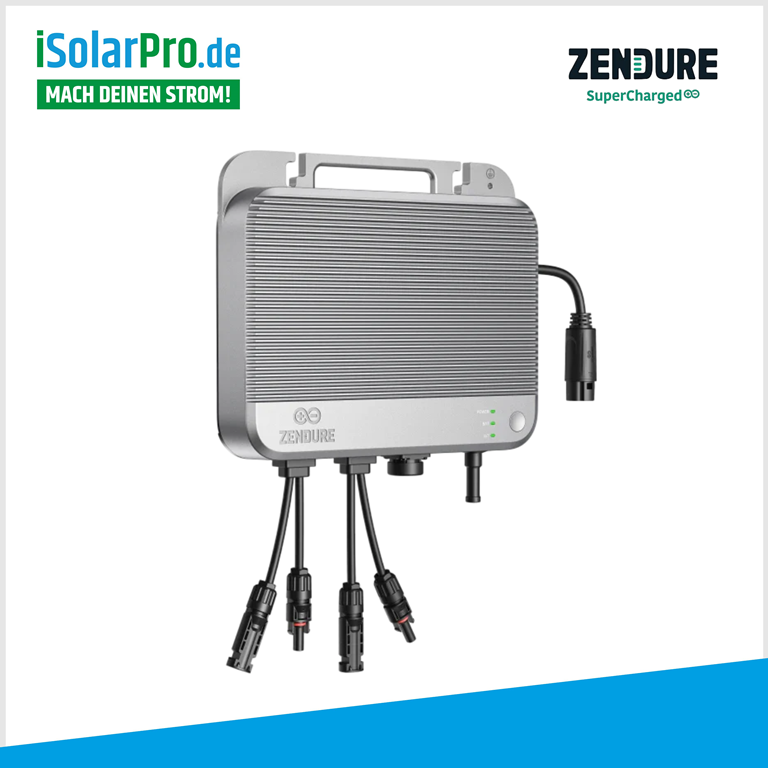ZENDURE SolarFlow 800 Hybrid-Mikrowechselrichter Balkonkraftwerk