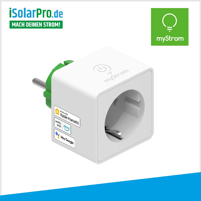 myStrom WiFi Switch Schuko Mini-PV Anlagen Stromzähler