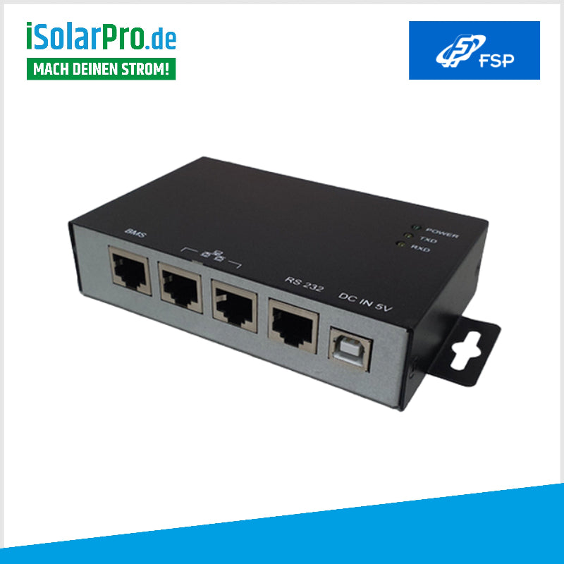 PM-Dual Modbus Box für Energie Meter und MES Batterie für FSP Hybrid-Wechselrichter